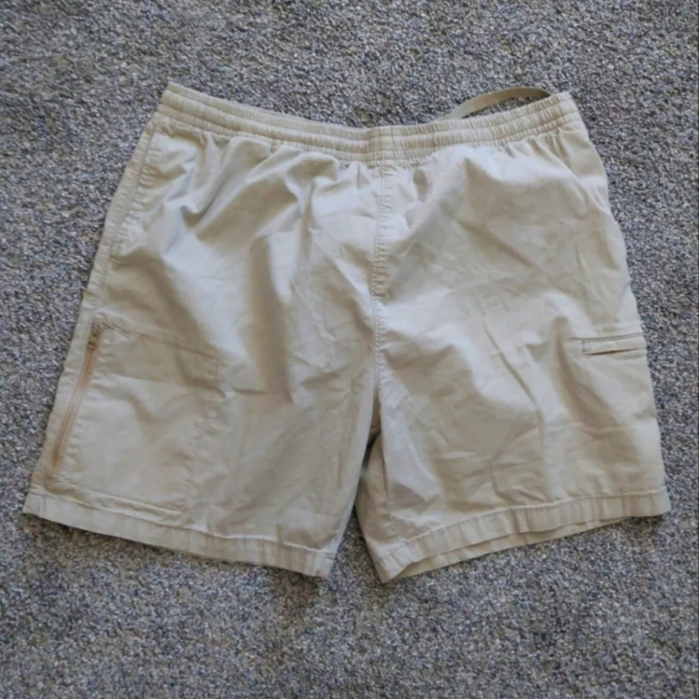 Levi's XX Chino Easy Shorts Mens XL Elastic Waist Khaki